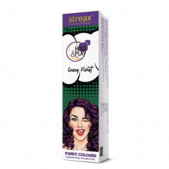 Streax Professional Hold & Play Funkey Colour - Crazy Violet